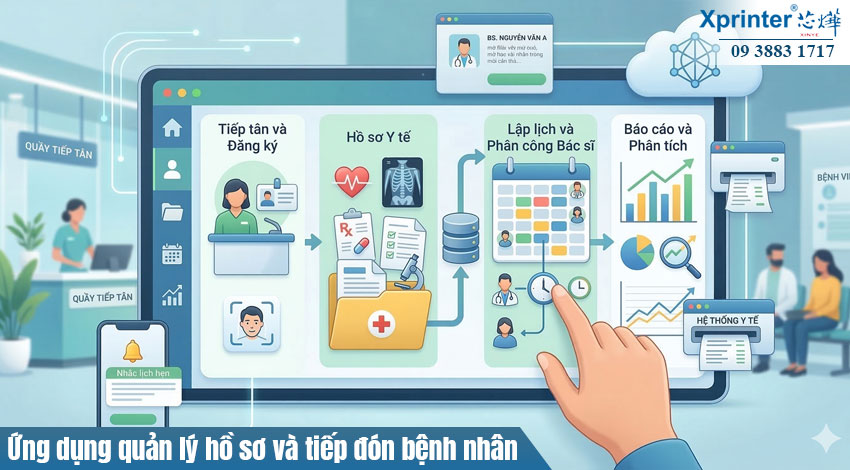Ứng dụng quản lý hồ sơ và tiếp đón bệnh nhân
