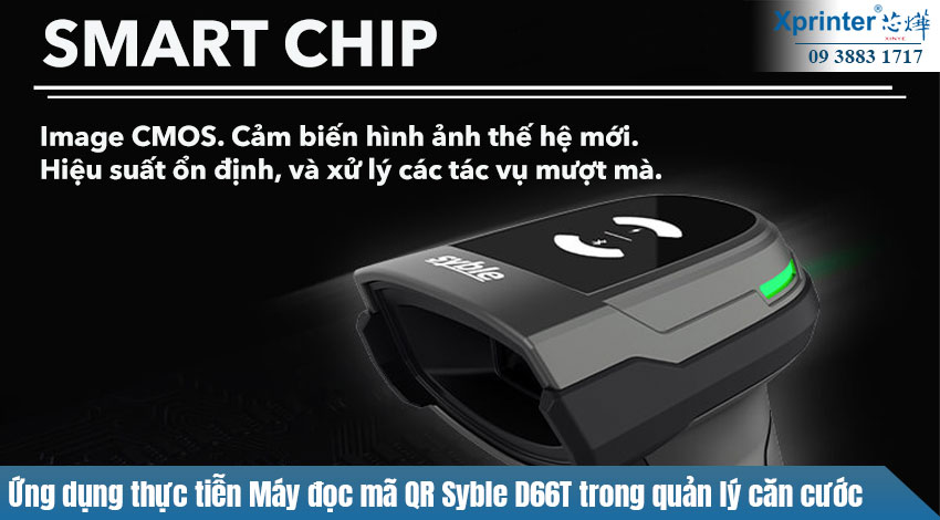 Ứng dụng thực tiễn Máy đọc mã QR Syble D66T trong quản lý căn cước công dân