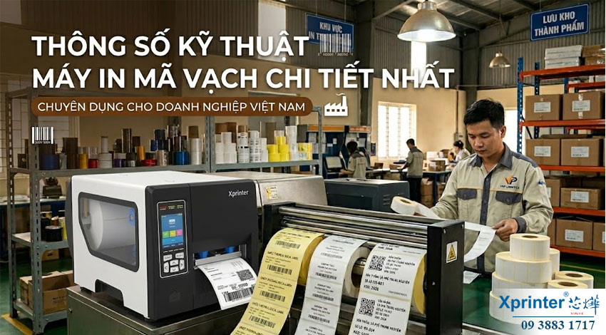 Phân phối máy in nhiệt số 1 tại Việt Nam